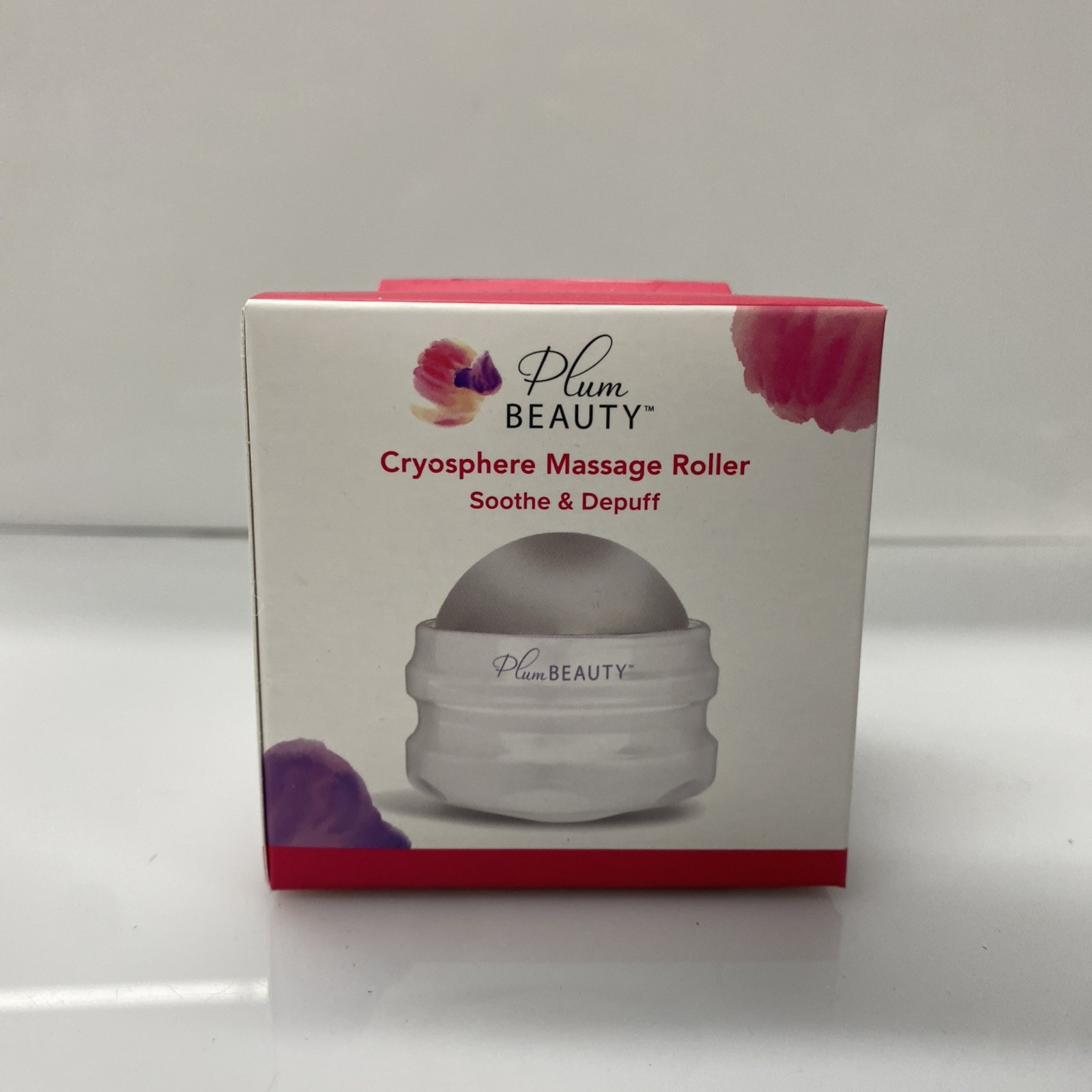 Plum Beauty Cryosphere Massage Roller Soothe & Depuff Cold Therapy NEW Sealed