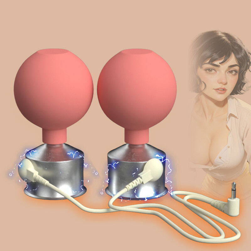 Electric Breast Enhancer Sucker Female Enlargem Pump Suction Nipple Massager USA