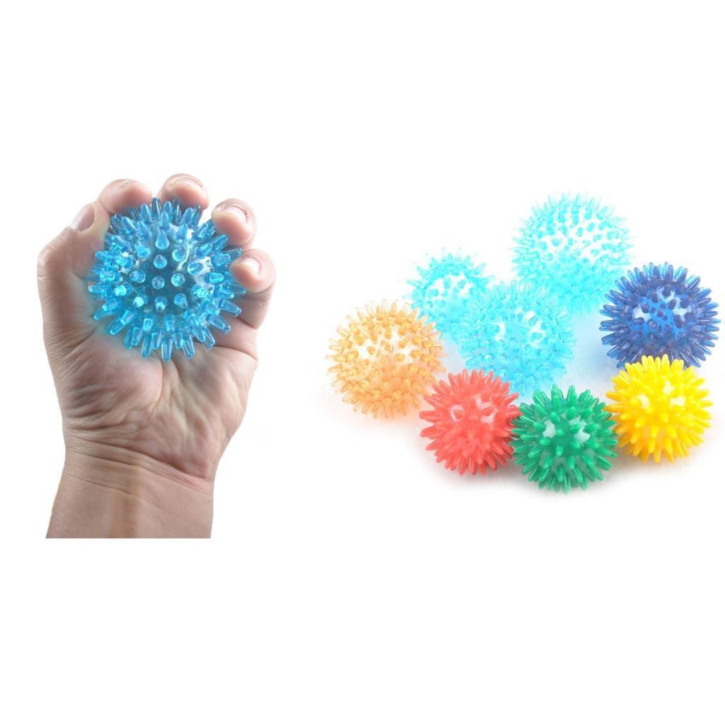 Silicone Massage Ball Deep Tissue Release Hand Finger Strength Exercise 7cm
