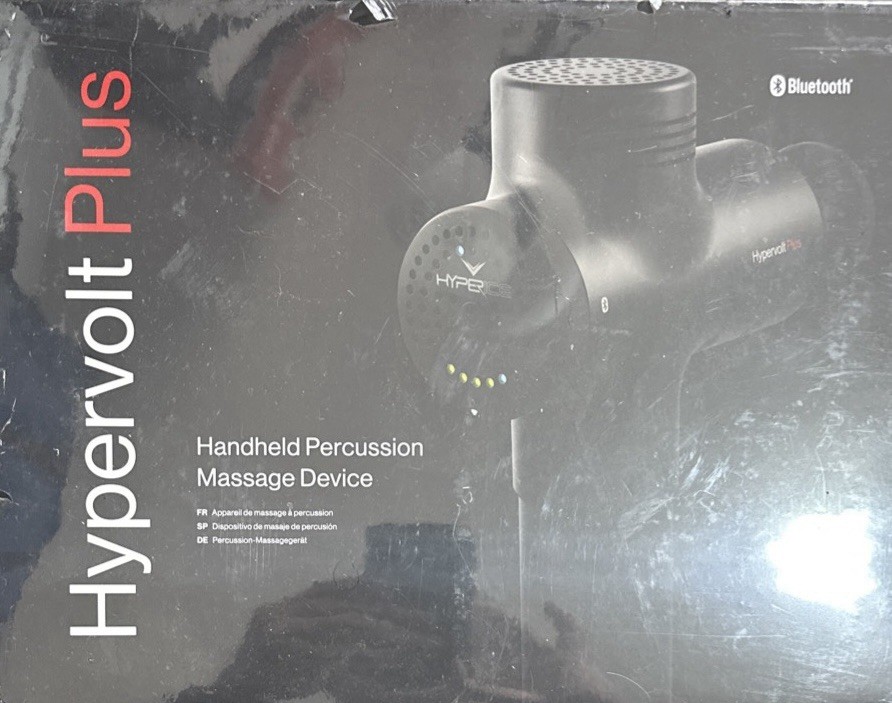 Hypervolt Plus Bluetooth Percussion Massage Device – Black