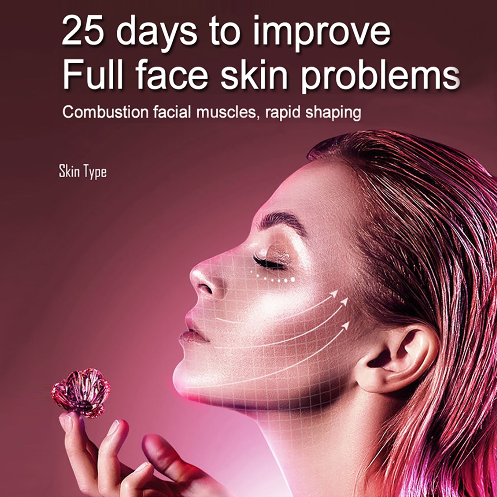 Facial Lifting Massager Electric Massager V-line Face Slimming Vibration Device