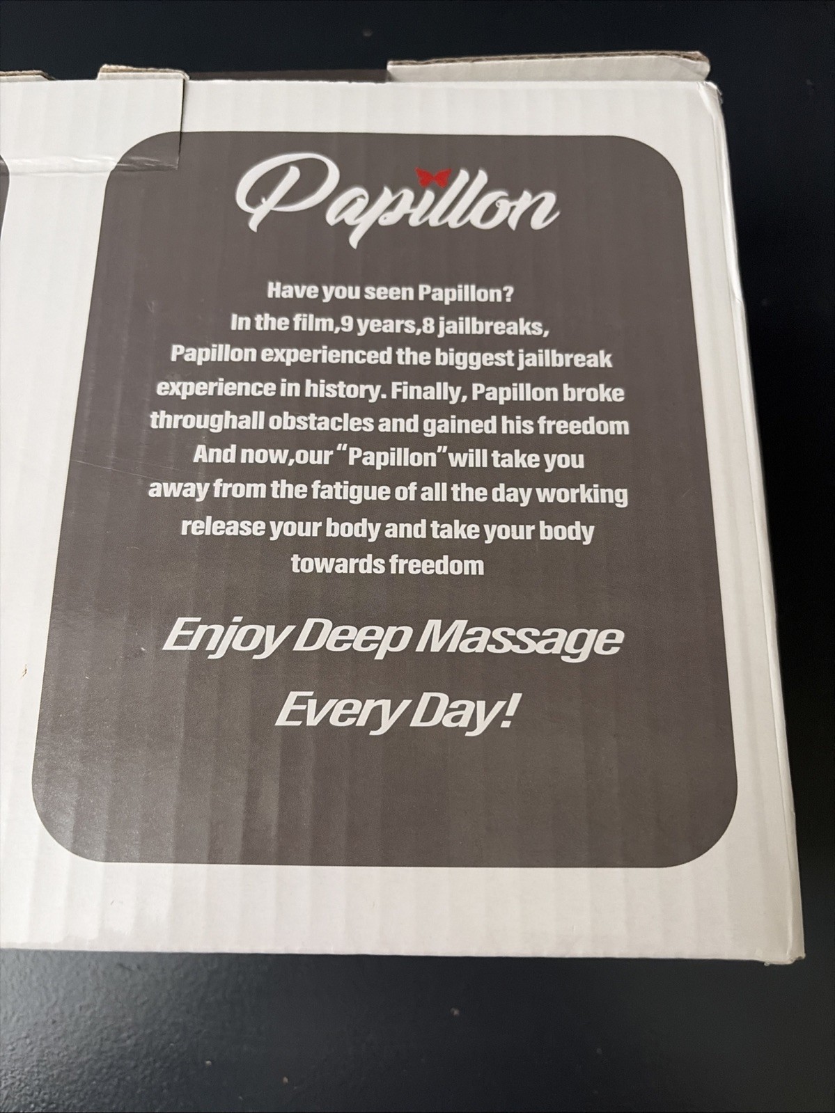 Papillon 3D Shiatsu Massager With Heat Pillow AC/DC Powered JH-016