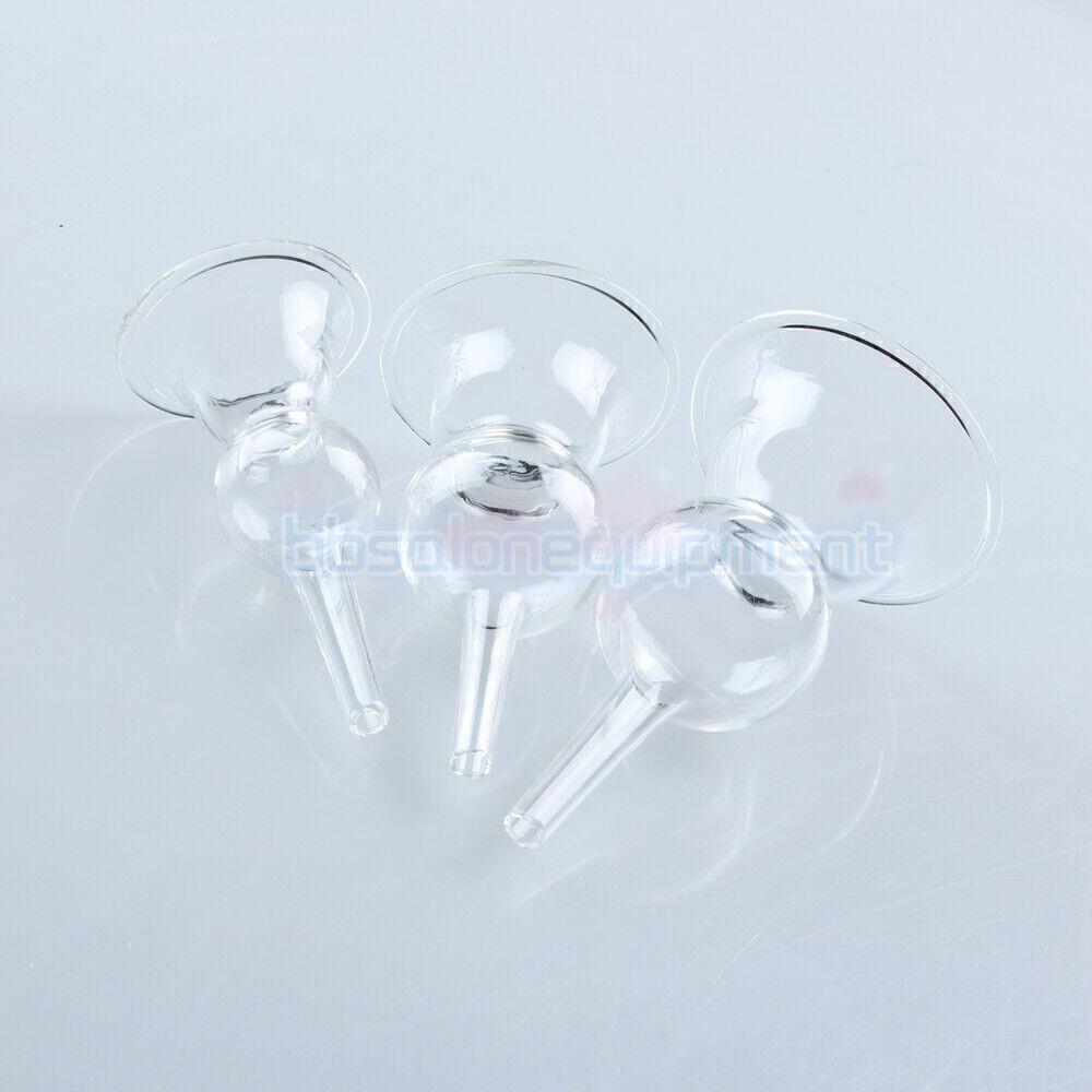 3PCS Breast Glass Cup Attachement Use With For Vacuum Breast Care Beauty Machine