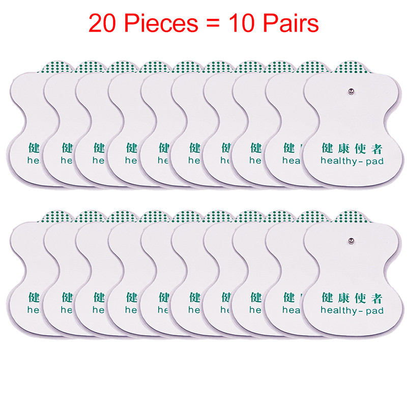 Snap On Reusable Electrode Pads For Tens Machines Muscle Stimulator
