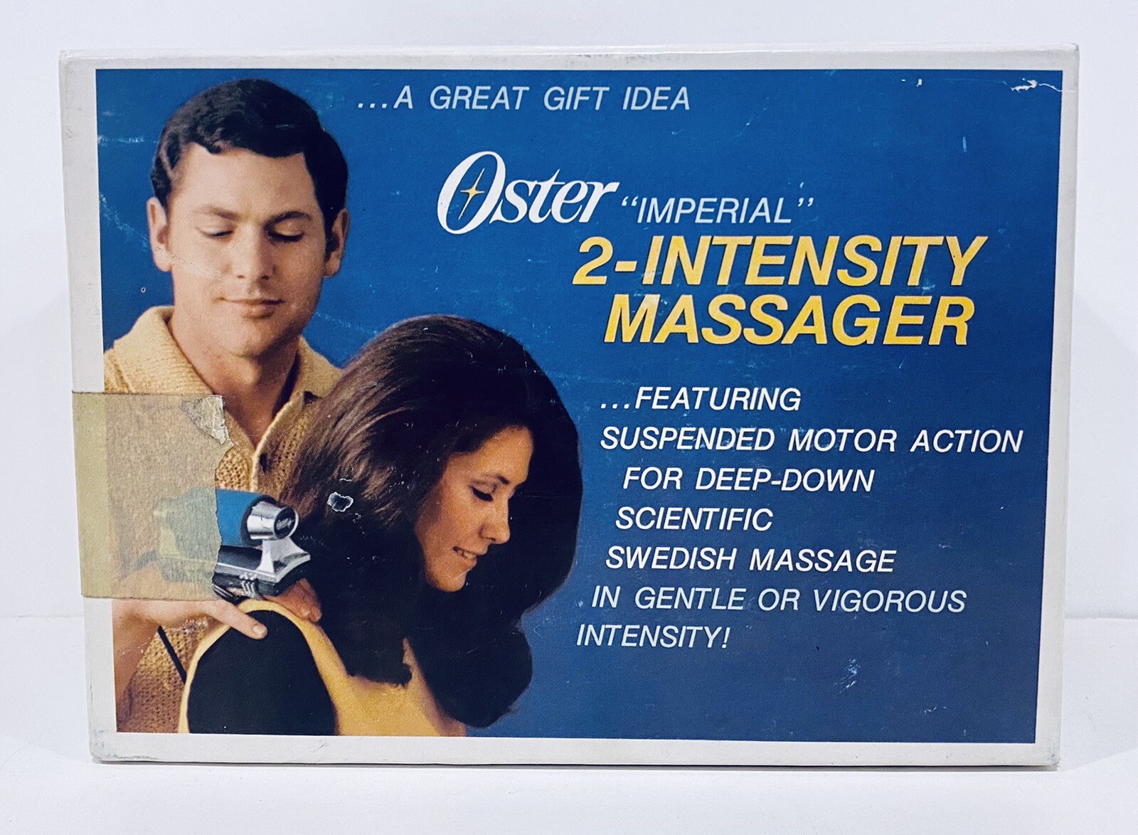 Oster Imperial Massager Handheld 2 Speed Body Massager 138-01A Made USA In Box