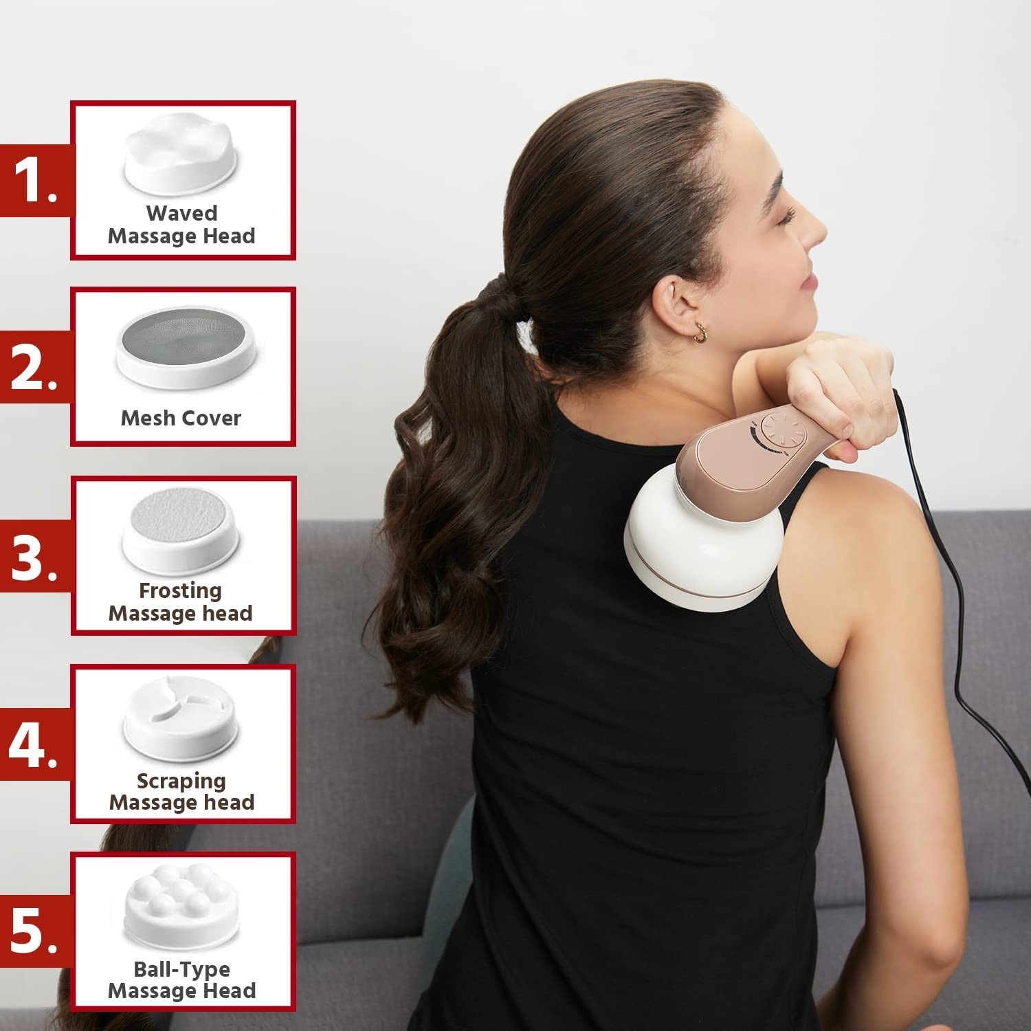 Powerful Handheld Electric Manipol Massager| Massager for pain relief | Massage