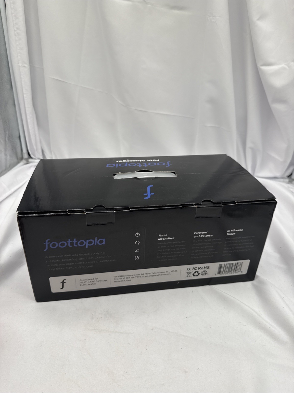 REATHLETE FOOTTOPIA Foot Massager Machine with Heat. s1