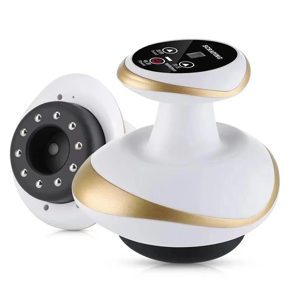 Home Electric Cupping Massage Vacuum Suction Cup Heating Body Fat Burner Tool