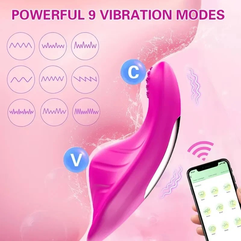 Vibrating Panties 9Function Wireless Remote Control Underwear Women Panties US