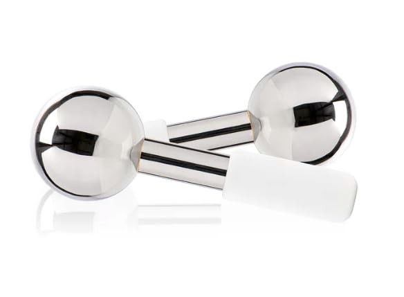Ice Globes Roller for and Eyes – Stainless Steel Cryo Skincare Tool for Spa o…