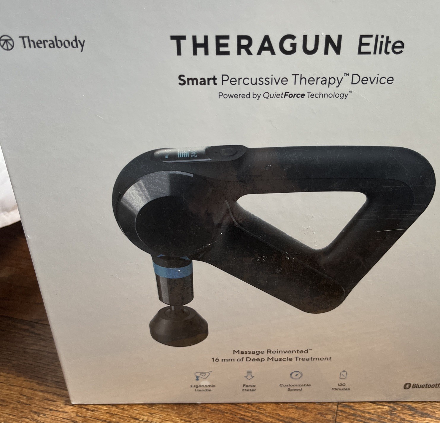 Theragun Elite Handheld Percussive Massage Device New sealed