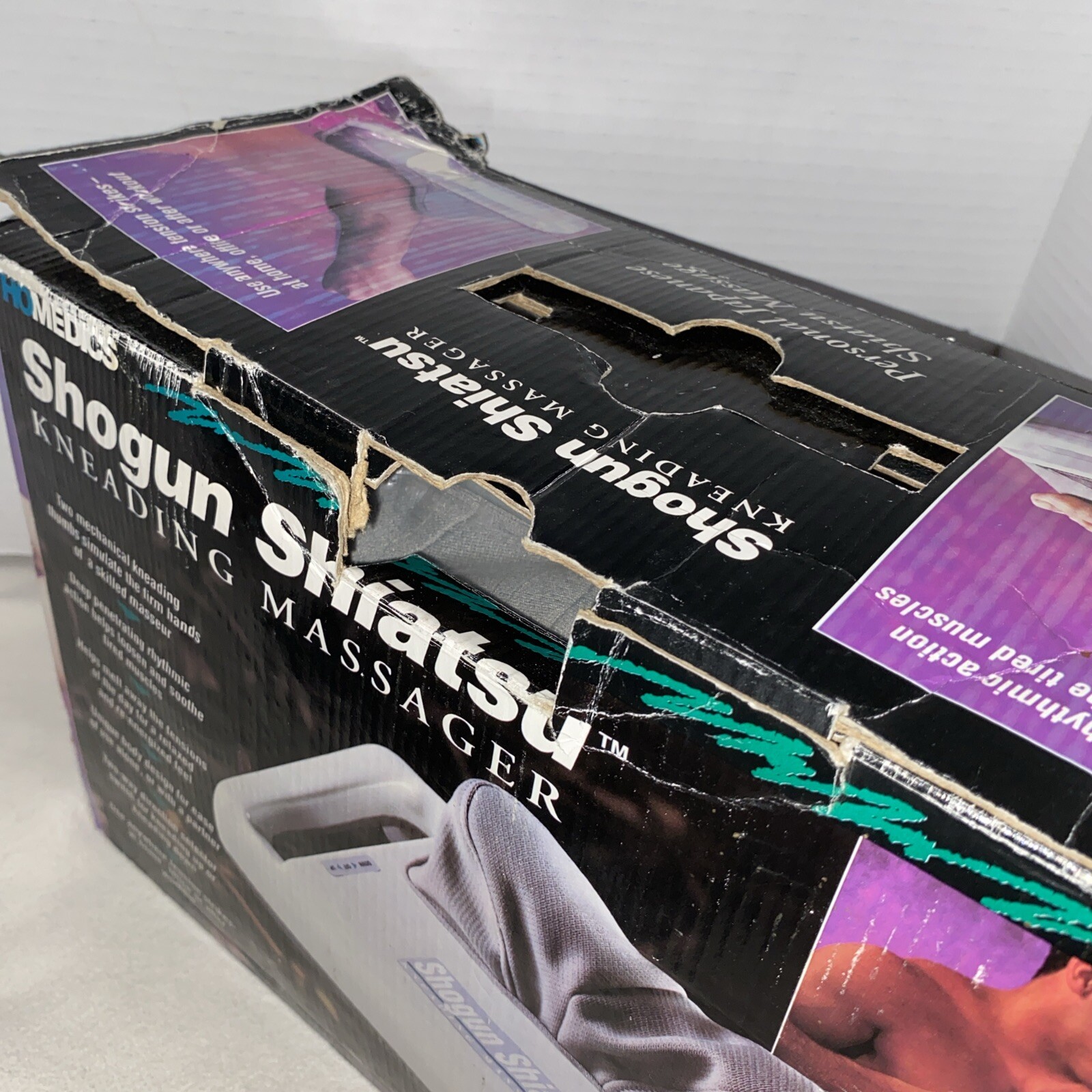 Homedics Shogun Shiatsu Kneading Neck Head Massager Model SM-444 – Tested!