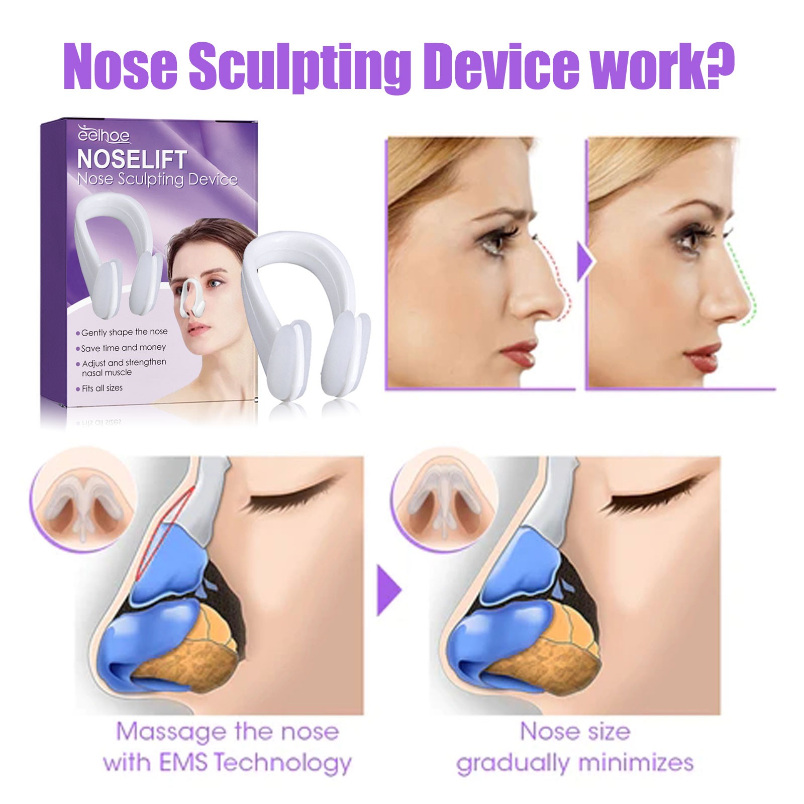 Nose Shaping Massager 1pc