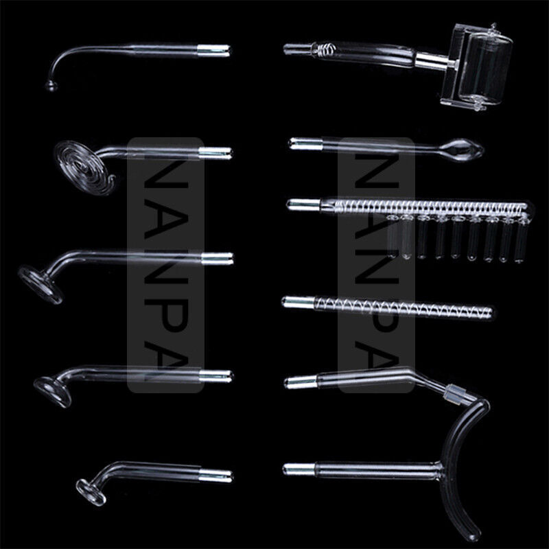 High Frequency Electrode Replace Wand Violet / Orange Light Ray Facial Skin Care