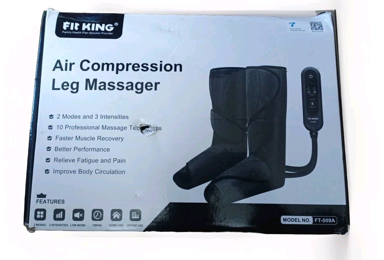 Fit King Air Compression Leg Massager Model (FT-009A)