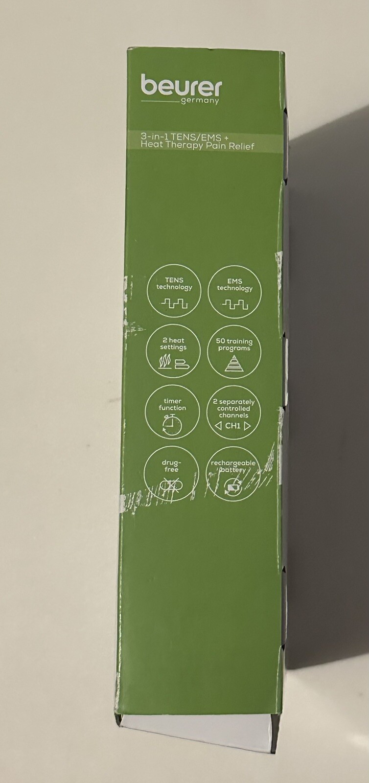 Beurer EM59 3-in-1 Tens/Ems + Heat Therapy Pain Relief