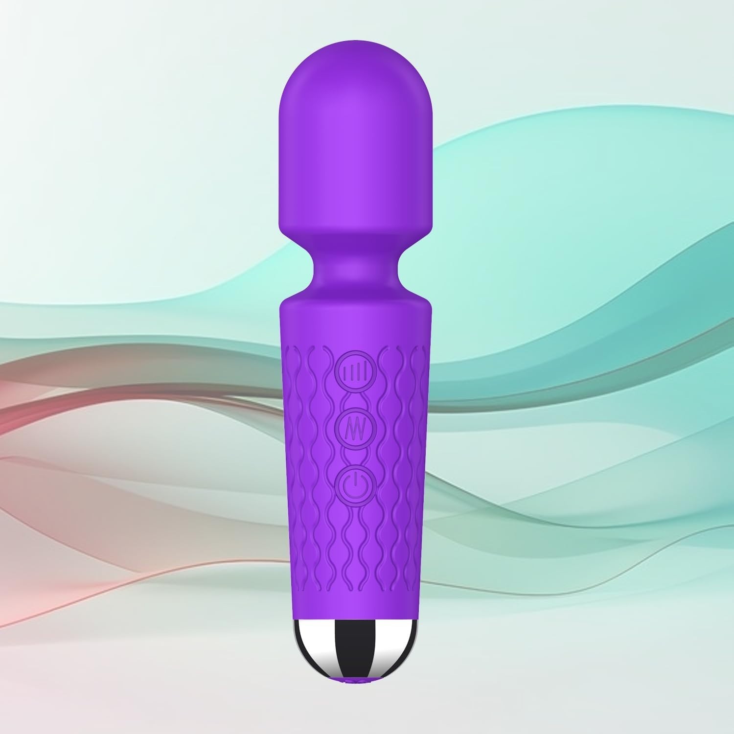 Multifunctional Waterproof Vibration Wand – Lightweight Massager for Travel