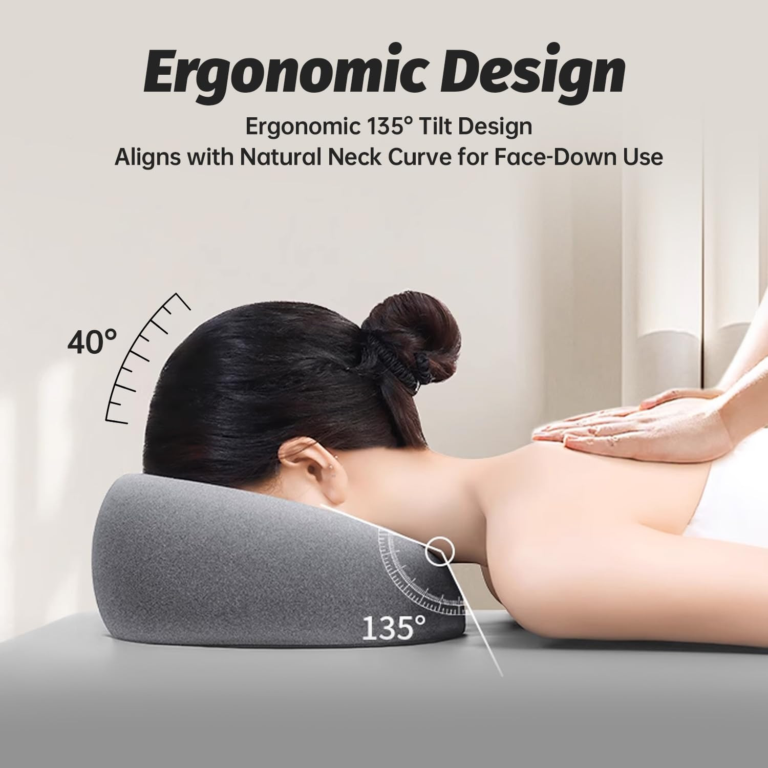 Face down Pillows for Massage Table, Massage Headrest for Bed, Face Pillow for S