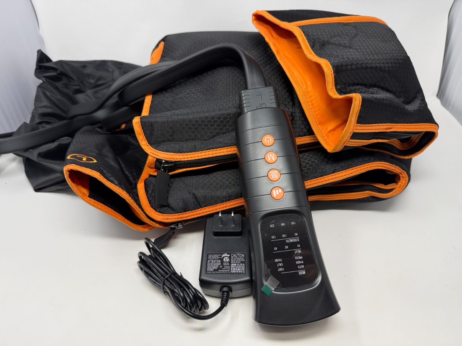 Air Compression Leg Massager 3 Heat & Intensity Levels Model FE-7212
