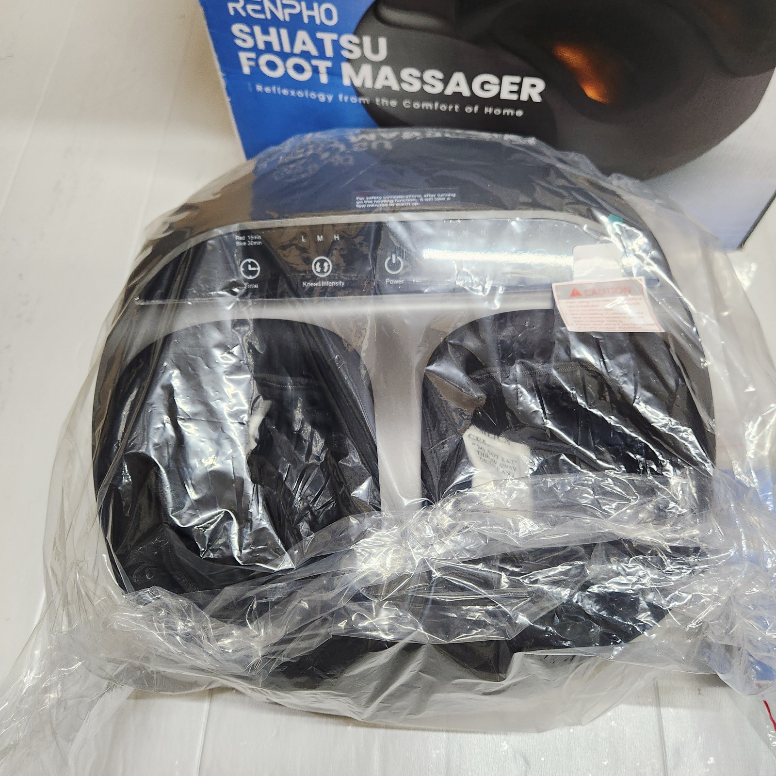 RENPHO Shiatsu Full Foot Massager Machine, 2026 Upgraded Foot Massager with Heat