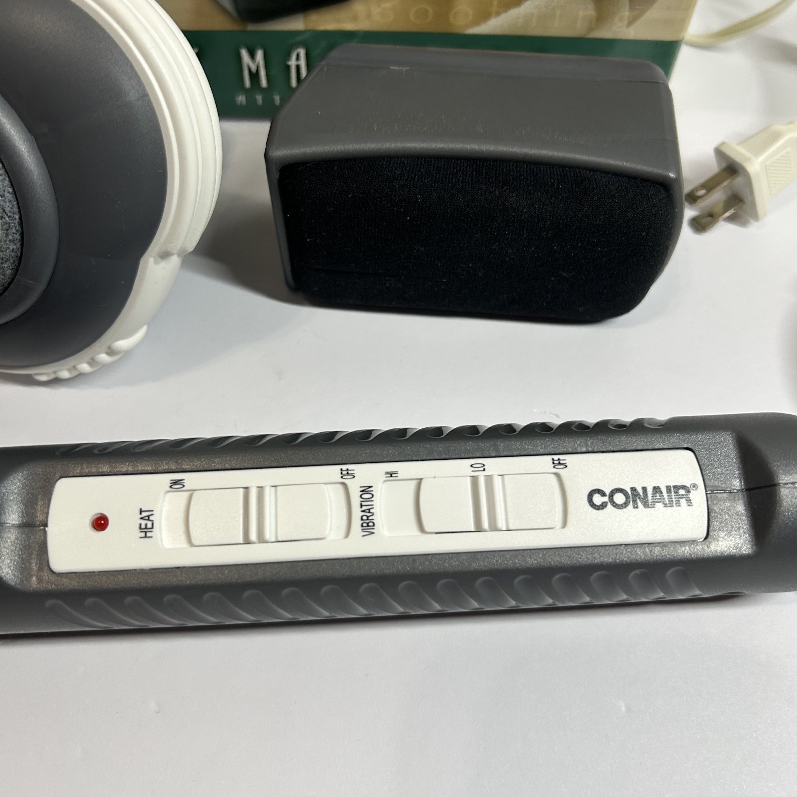Conair Body Benefits Triple Therapy Massager w/Heat +Attachments WM30HS TESTED
