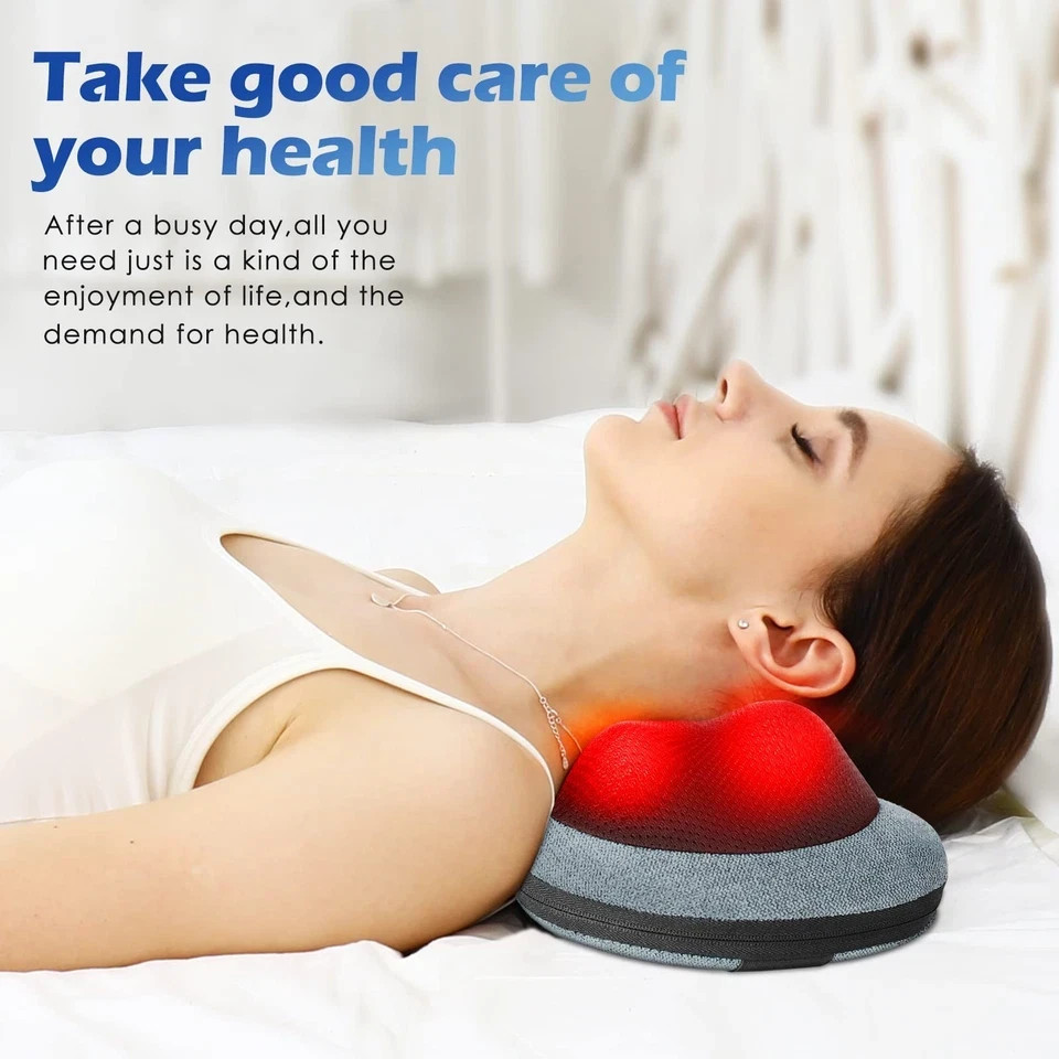 Papillon Neck Massager,Shiatsu Electric Back Massager with Heat,Neck Back Pai…