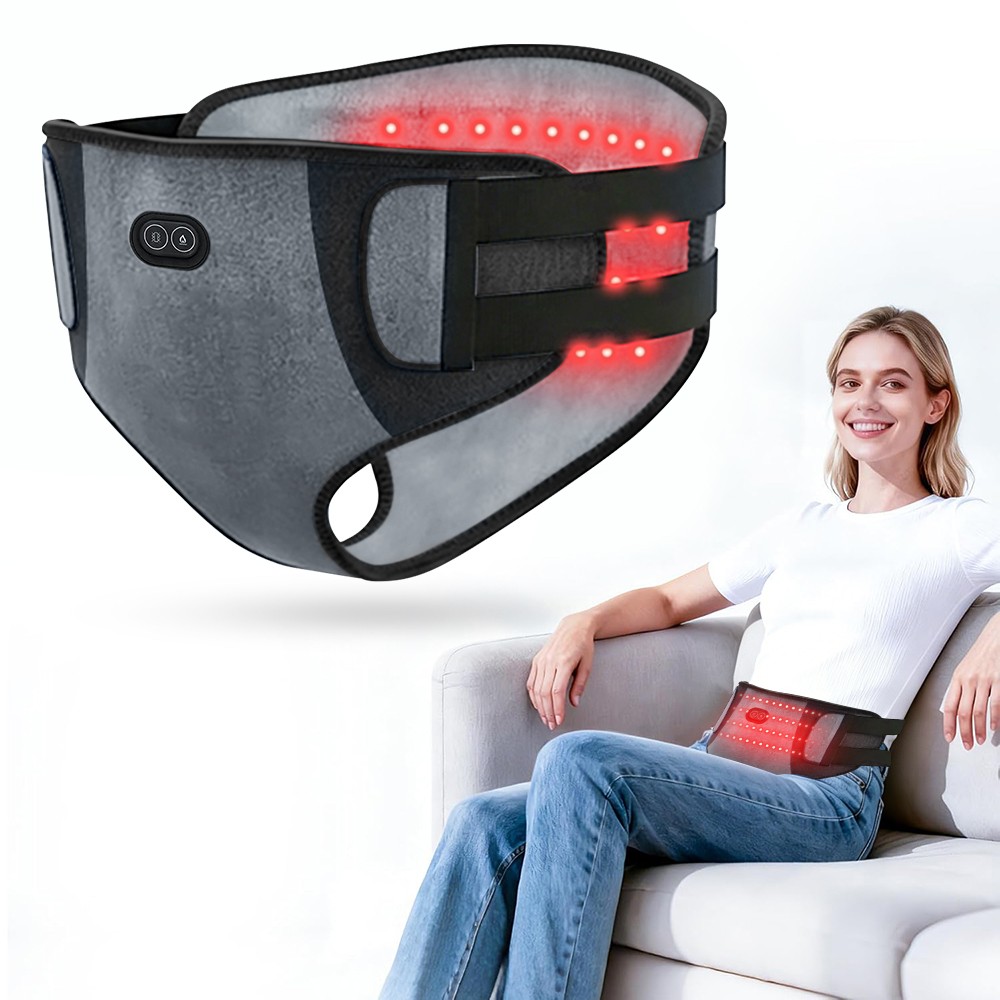 Menstrual Period Heating Pad for Abdomen Pain and Cramps Relief 3 Vibration Mode
