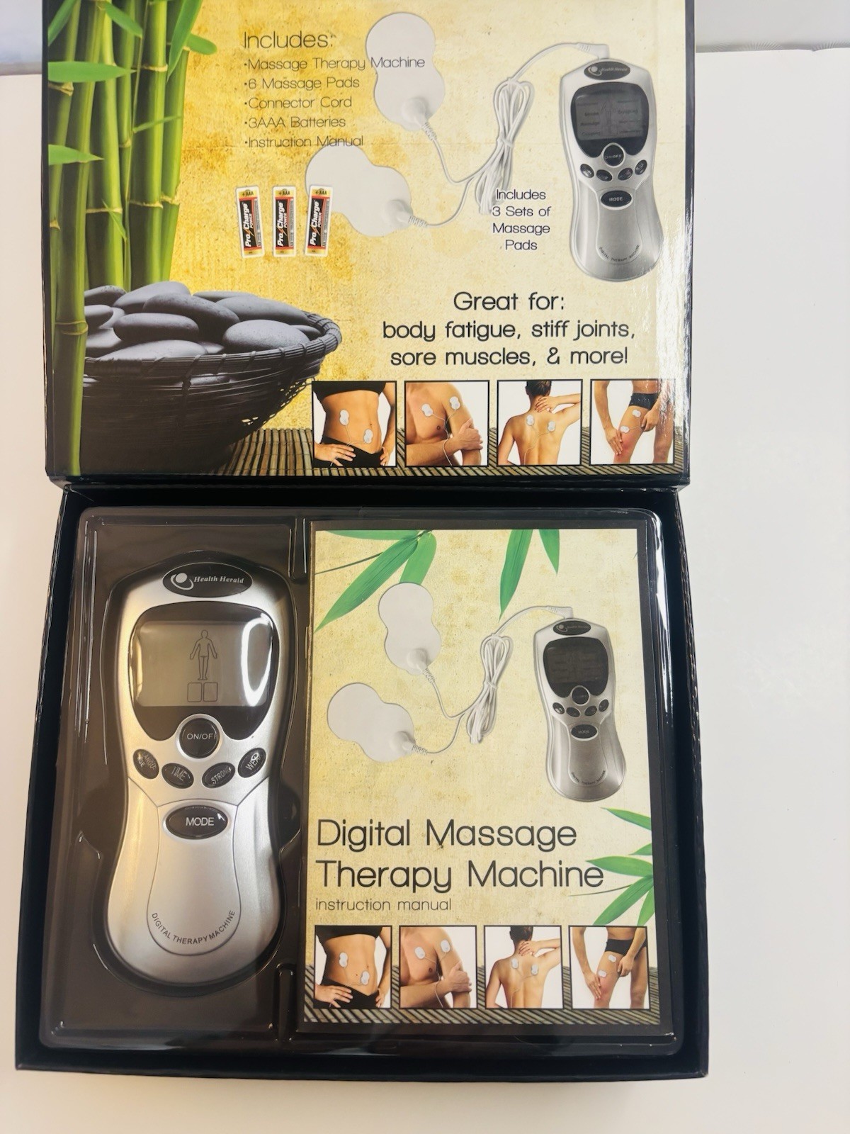 Health Herald Digital Therapy Machine Body Massage, Acupuncture, Immunotherapy