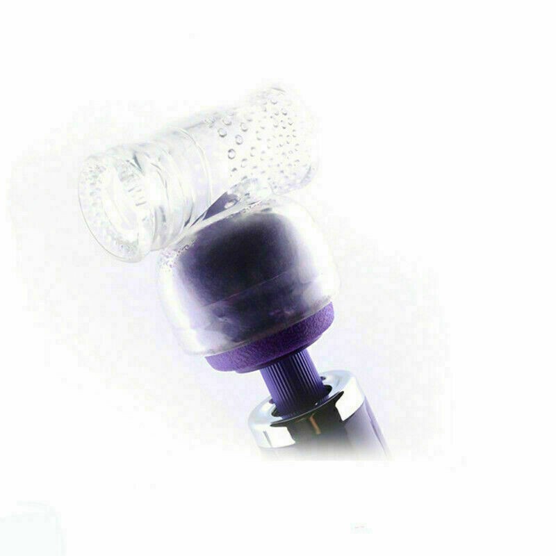 TPE Clear Male Humming Bird Attachment Fit Hitachi Magic Wand Massager Accessory