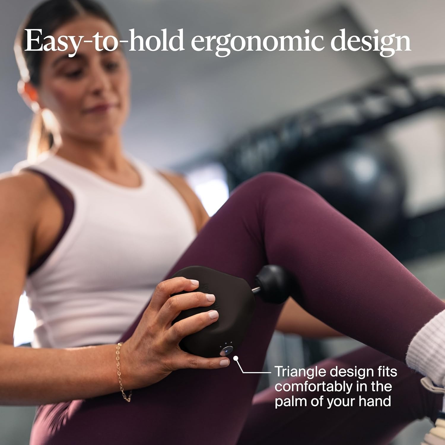 Lightweight Therabody Mini Massage Gun – Travel Essential for Fast Recovery