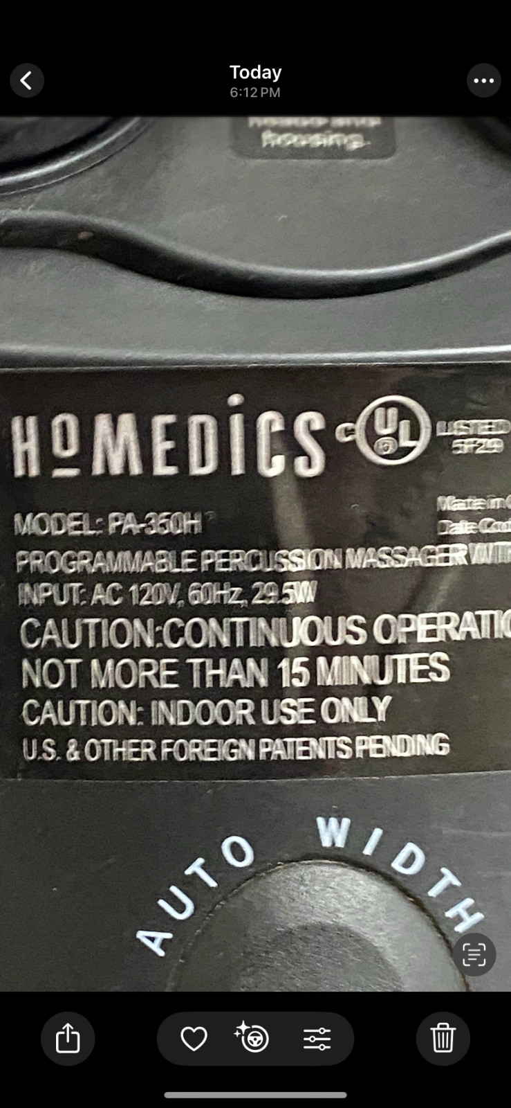 🍉 BALL TIPS FOR Homedics Therapist Select Handheld Percussion Massager PA-350H