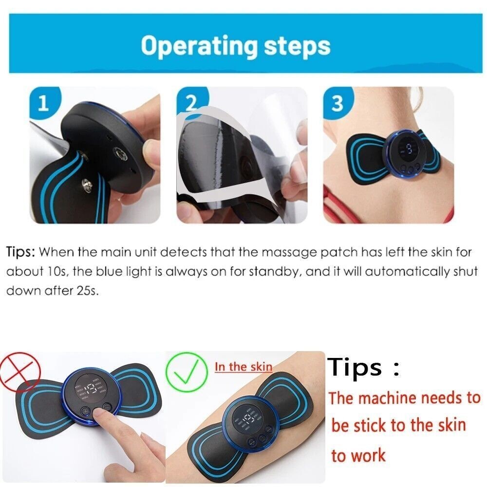 2026 EMS Foot Massager Neuropathy Feet for Circulation and Pain Relief US STOCK