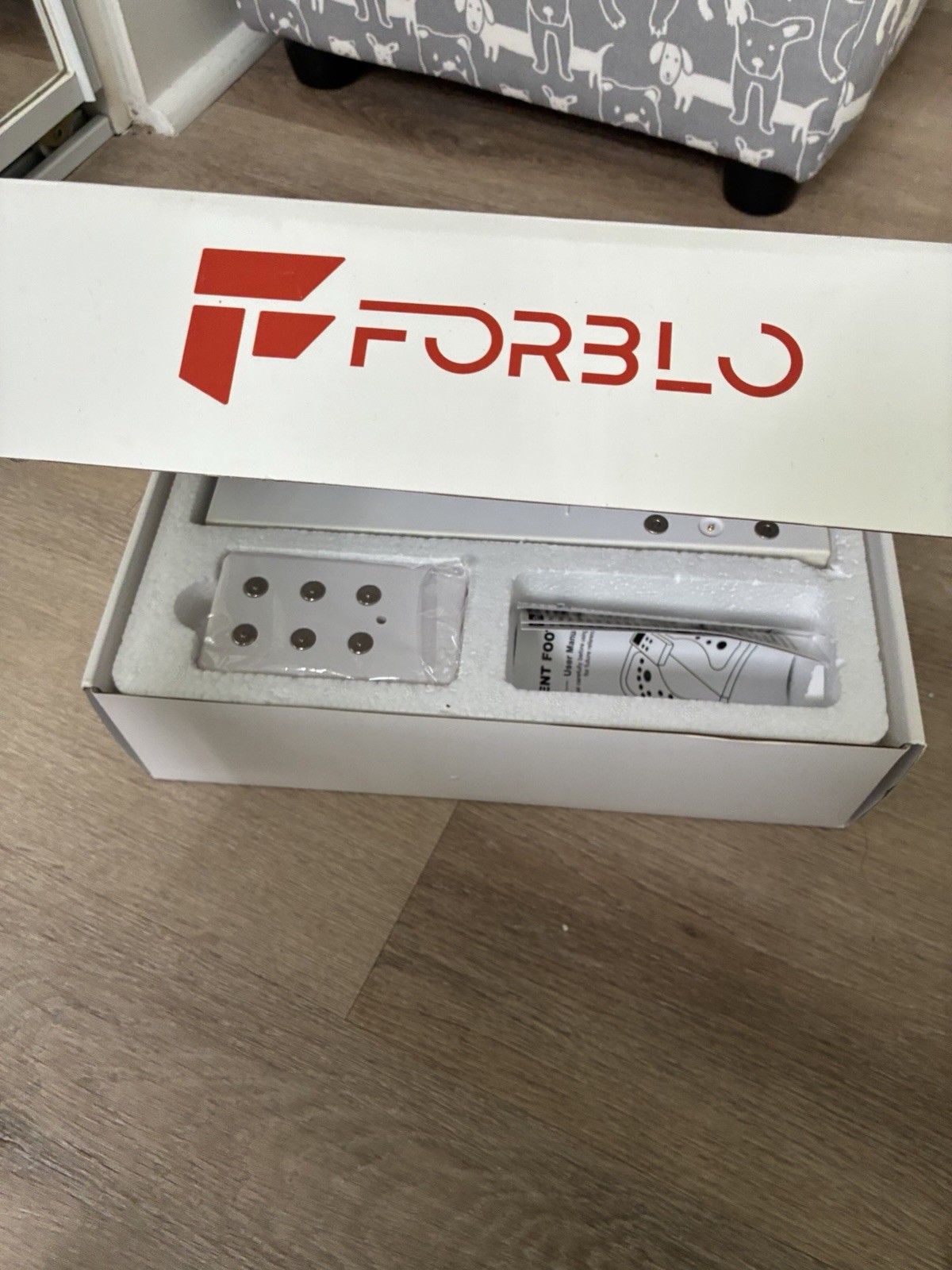 Forblo Intelligent Foot Massager 7 Message Modes 50 Levels Of Intensity
