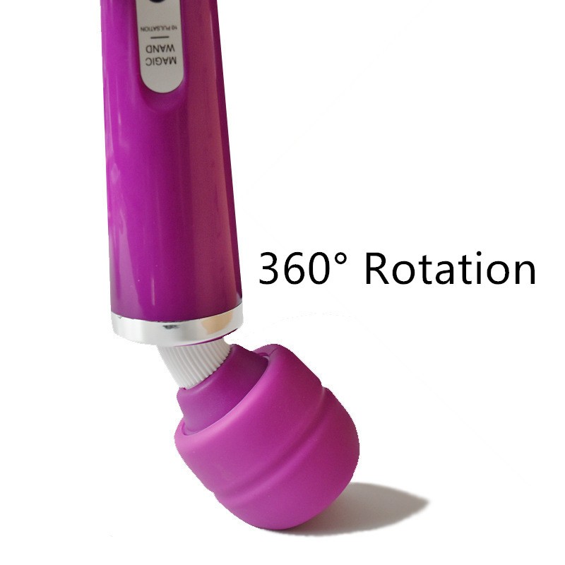 Personal Massage Multi Speed Neck Body Leg Wand Massager Pink Vibrator For Women