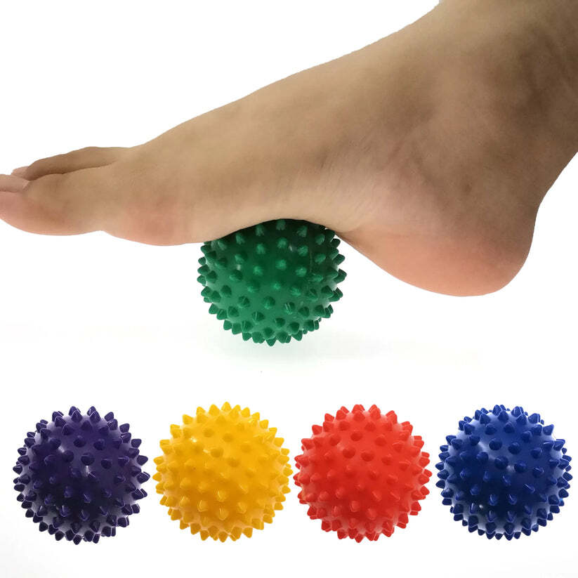 Durable PVC Spiky Massage Ball for Trigger Point Muscle Pain & Stress Relief