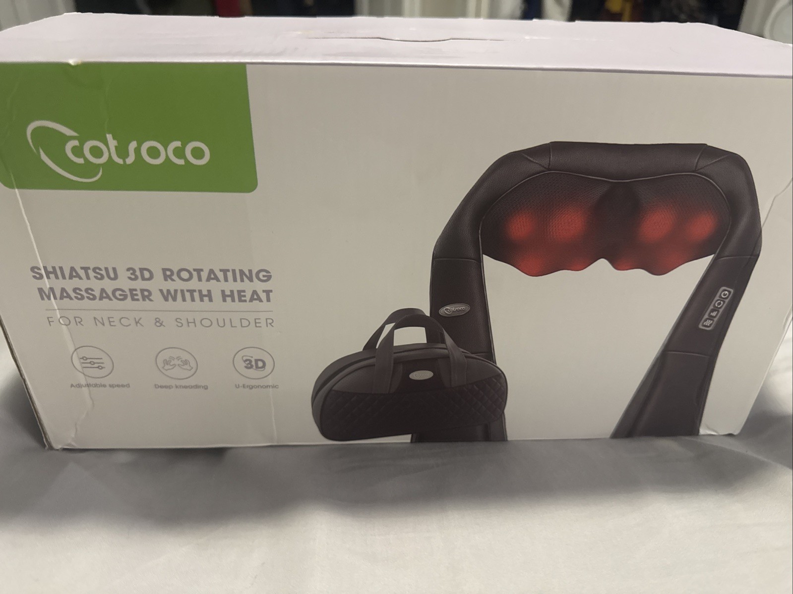 COTSOCO Shiatsu Neck and Shoulder Massager