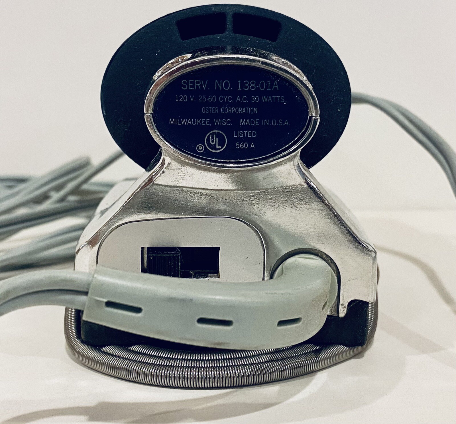 Oster Imperial Massager Handheld 2 Speed Body Massager 138-01A Made USA In Box