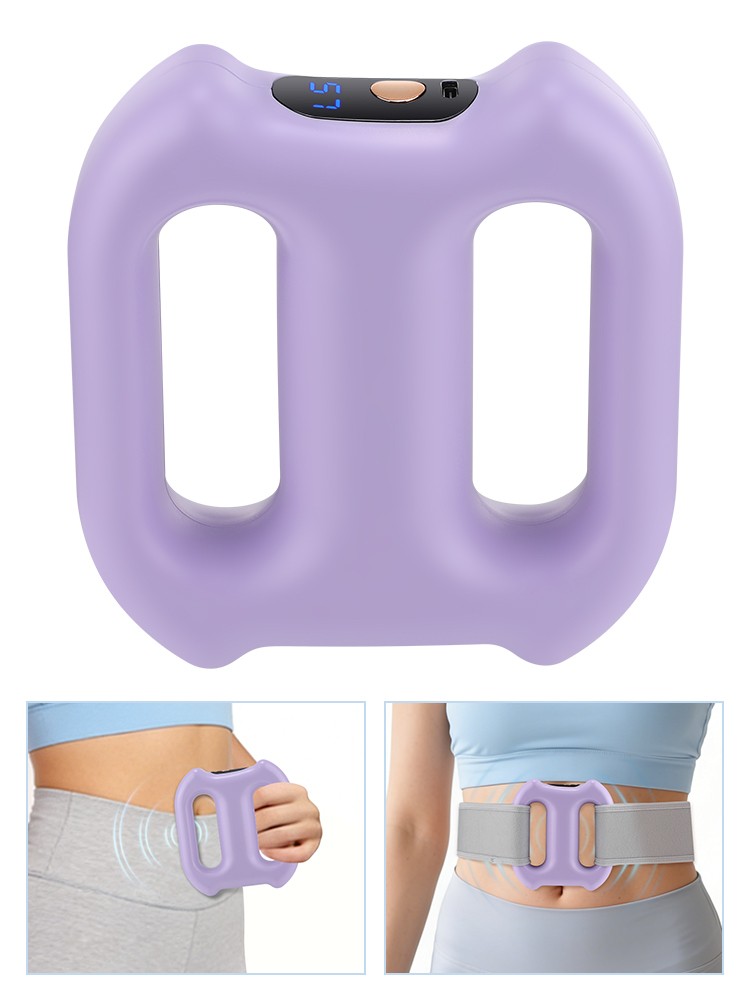 Full-Body Fascia Ring, Fascia Gun Massage Ring w/Belt For Fat Burning & Shaping