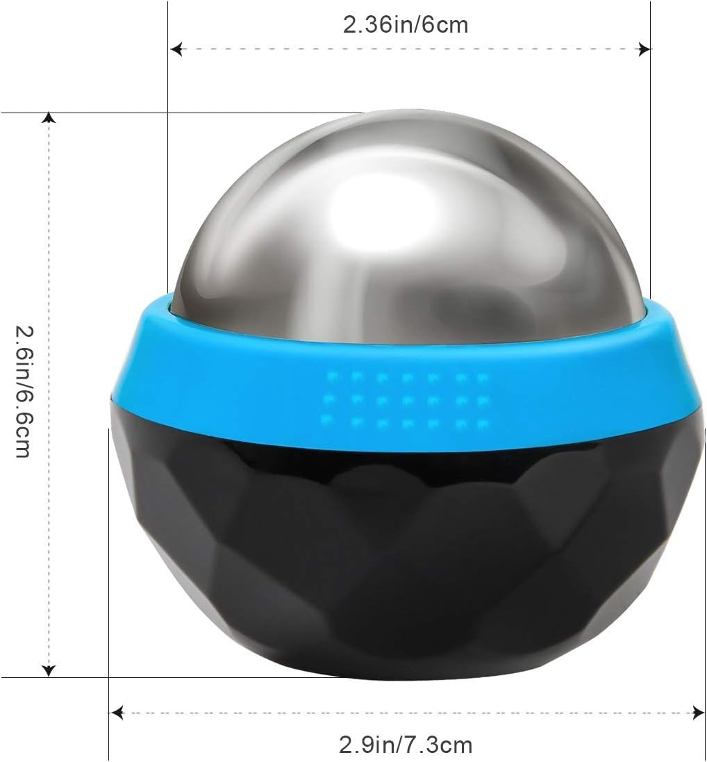 Cryosphere Cold Massage Roller Ball for Pain Relief & Muscle Recovery – 4 Inches