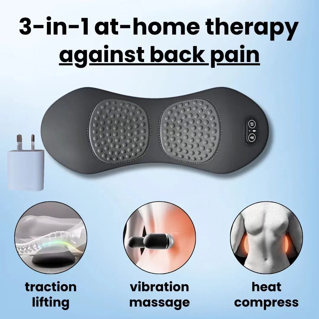 Okayso 3-in-1 Back Massager – Shiatsu Deep Tissue Pain Relief for Back & Waist
