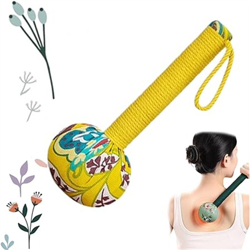 Lymphatic Drainage Hammer for Body, Wormwood Massage Hammer Manual Massage Tools