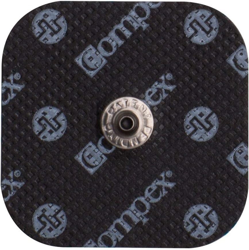 Snap Electrodes 2×2 for Muscle Stimulators, 4 Count x 5
