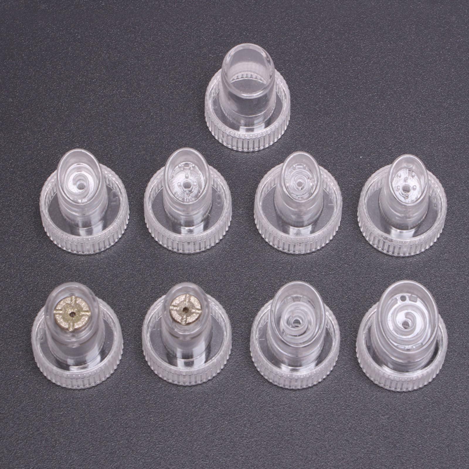 Spare Accessory Deep Cleansing 9pcs Replacement Heads for Facial Beauty Machine