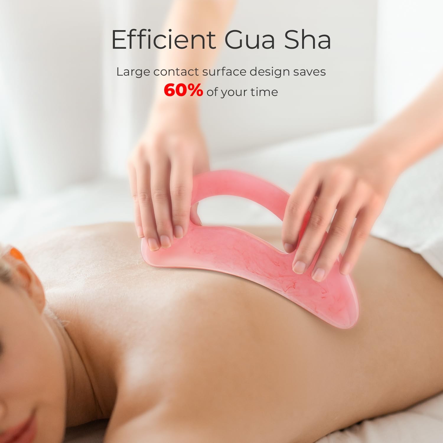 Gua Sha Body Tool Set Guasha Massage Tools Body Gua Sha with Handle Guasha Massa