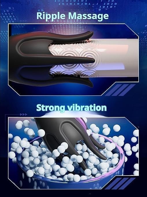 Wave Therapy Massager PRO – Waterproof Deep Tissue Relief, USB-C Fast Charging