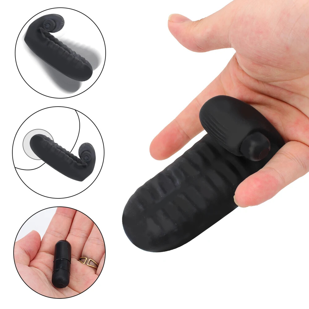 Finger Vibrating Bondage Waterproof Massager for Women Glove Bullet Panties BDSM
