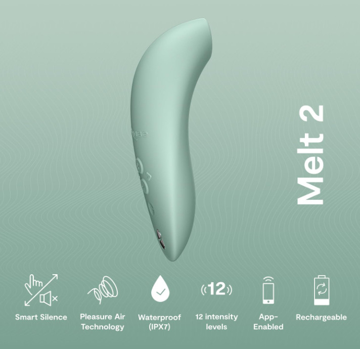 WeVibe – Melt 2 Wireless Air Pulse Massager Rechargeable