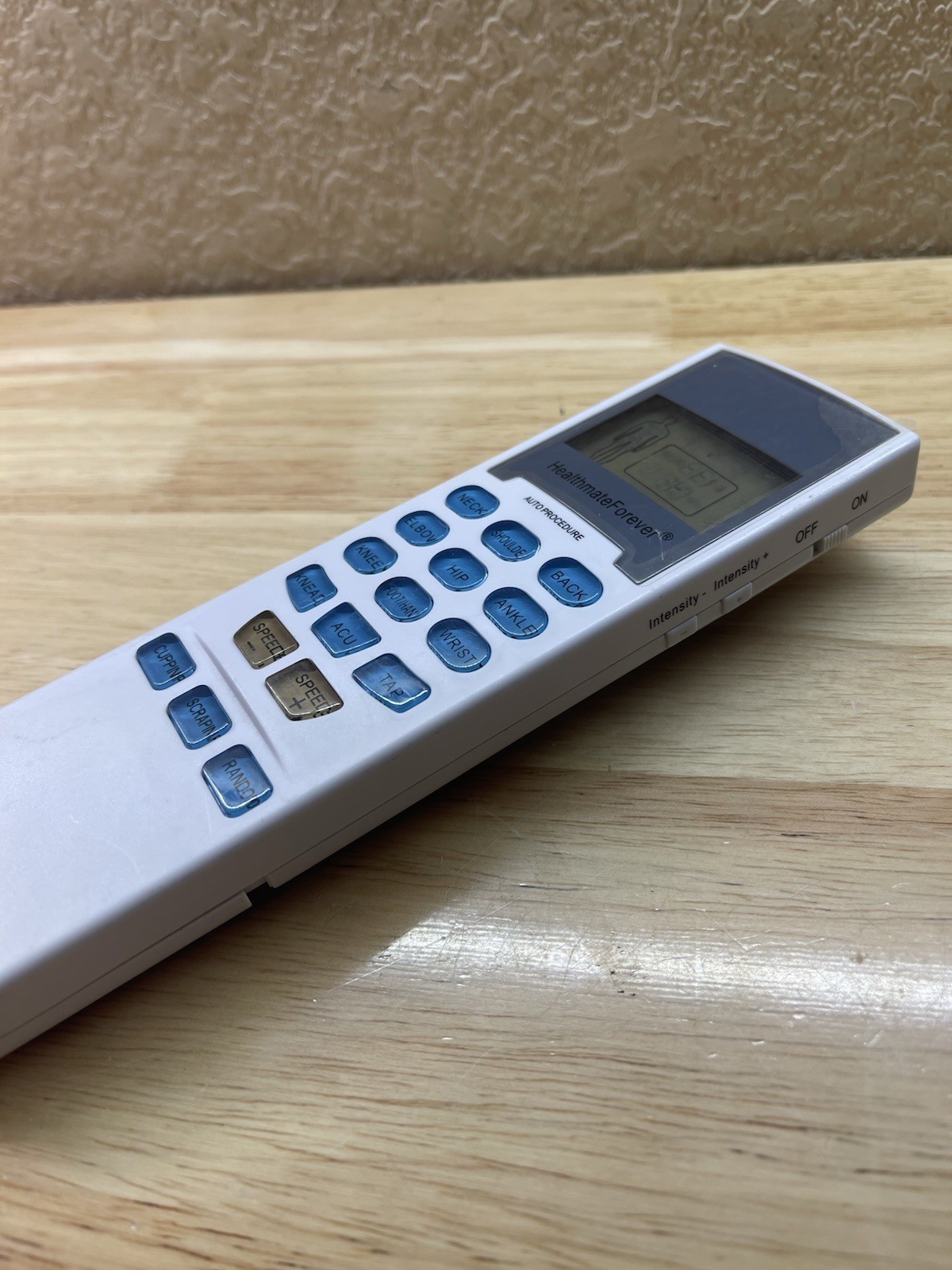 Healthmate Forever Electronic Pulse Massager Remote Control Works