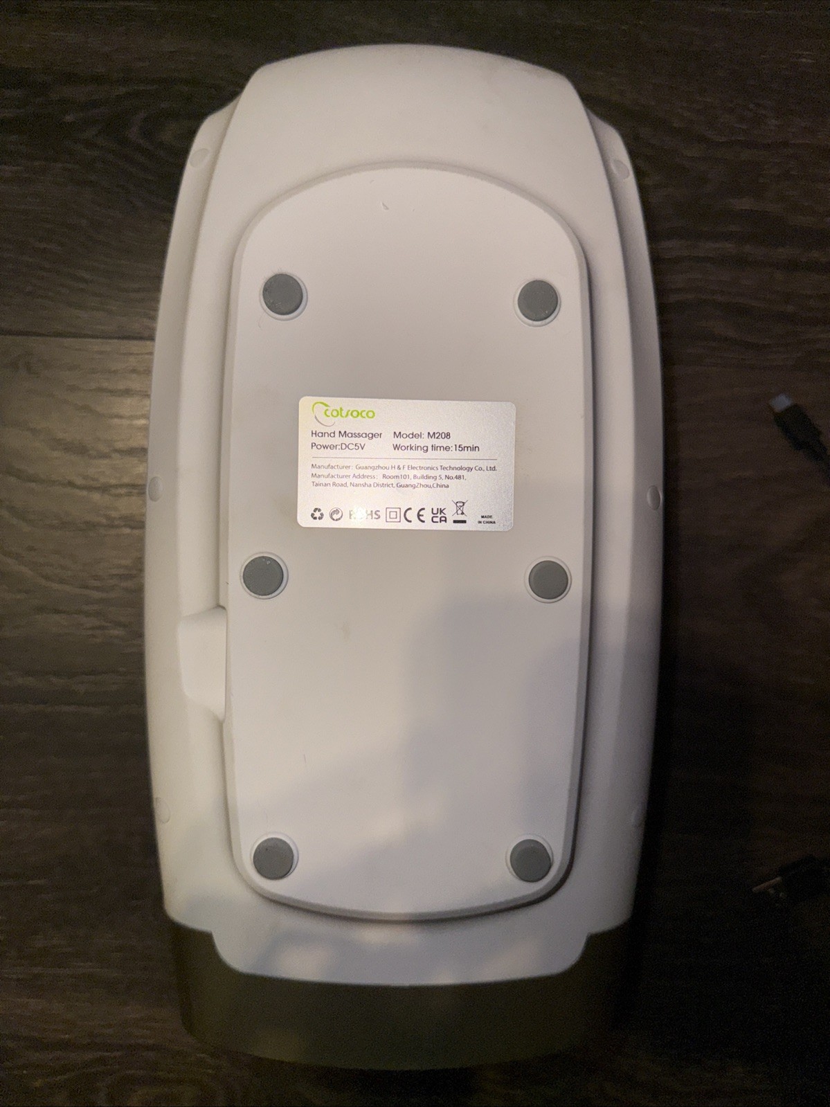 Cotsoco M208 Hand Massager Heat Compression Healing Wrist Pain Relief Therapy