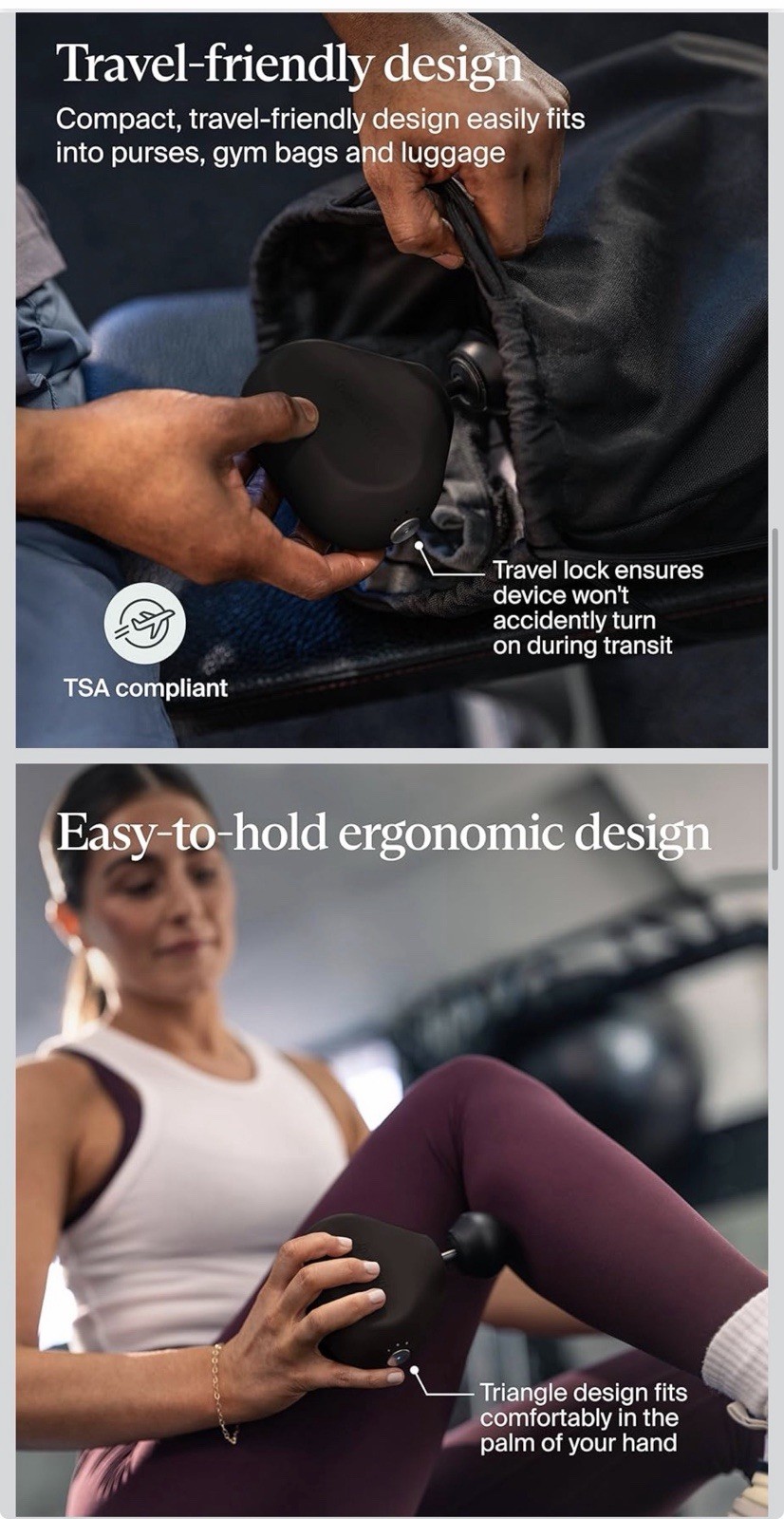 NEW – SEALED – Theragun Mini w/ Case – Portable Deep Tissue Percussive Therapy